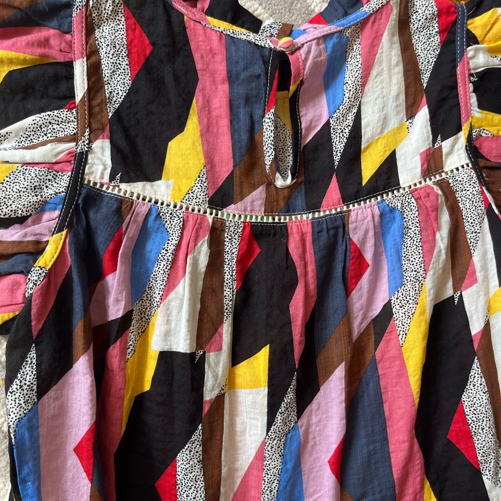 THML Multicolor Geometric Blouse - Picture 6 of 6